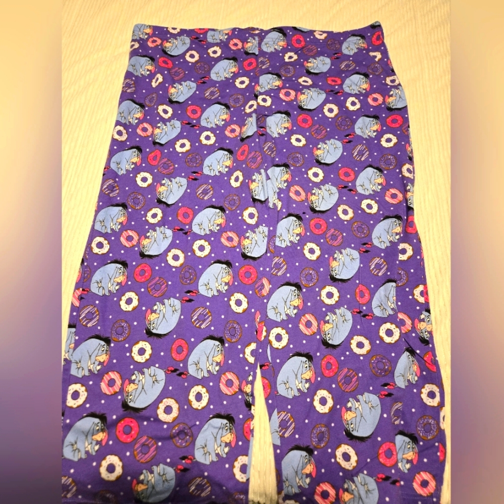 Colorful Patterned Capri Jammie Pants
